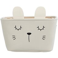 Baby storage basket Rabbit, set of 2, white - Storage Box