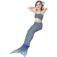 Surtep Swimsuit Mermaid 3-pack Blue Maiden Vel. 150 - Mermaid Costume