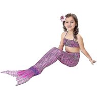 Surtep Swimsuit Mermaid Mermaid 3-pack Purple Dream Size 150 - Mermaid Costume