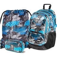 Baagl Freestyle School Backpack Set - 3 pieces - School Set