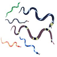 Rubber snake - mix 6 pcs - halloween - Party Accessories