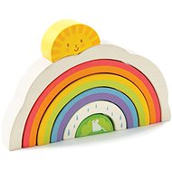 Tender Leaf Rainbow Tunnel Wooden Puzzle - Balance Game