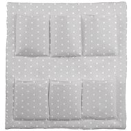 Crib pocket Grey with stars - Toy Organiser