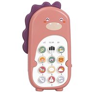 eliNeli Baby phone dinosaur, pink - Kids’ Phone
