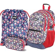 School backpack set Baagl Happy Owls - 3 pieces - School Set