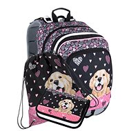 School backpack set for first graders BAGMASTER ALFA 21 A - 3 pieces - School Set