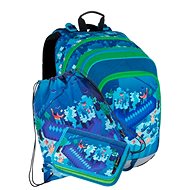 School backpack set for first graders BAGMASTER ALFA 21 B - 3 pieces - School Set