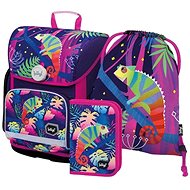 Baagl Ergo Chameleon school bag for first graders - 3 pieces - School Set
