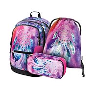 BAAGL 3 SET Core Dreamcatcher: Backpack, Pencil Case, Gymsack - School Set