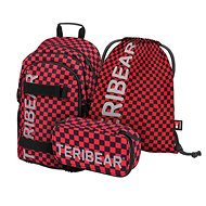 School backpack in Baagl skate Teribear set - 3 pieces - School Set