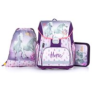 Oxybag PREMIUM School briefcase for first graders - 3 pieces - School Set