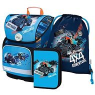 Baagl Ergo Truck school bag for first graders - 3 pieces - School Set