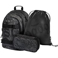 School backpack set Baagl skate Ash - 3 pieces - School Set