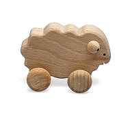 Ulanik Animal Sheep on wheels - Figure