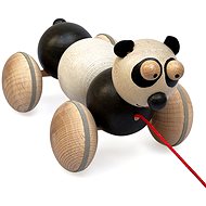 Ulanik Caterpillar Panda on a string - Push and Pull Toy