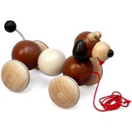 Ulanik Caterpillar Dog on a String - Push and Pull Toy