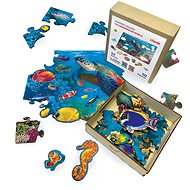 Ulanik Floor puzzle "Underwater world? - Wooden Puzzle