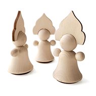 Ulanik Wood dolls C - Figure