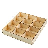 Ulanik Wooden toy tray 12 compartments - Toy Organiser