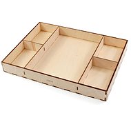 Ulanik Wooden tray 5 compartments - Toy Organiser