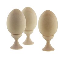 Ulanik Wooden set "3 Eggs on a base" - Montessori Toy