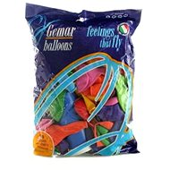 Balloons round 100 pcs + pump - Balloons
