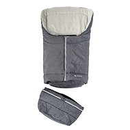 Altabebe 2211P-76 light grey/white - Stroller Footmuff