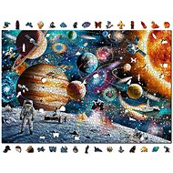 Woden City Wooden Puzzle Space Odyssey 2in1, 2000 pieces eco - Jigsaw Puzzle