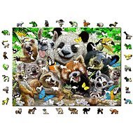 Woden City Wooden Puzzle Bear Paradise 2in1, 1010 pieces eco - Jigsaw