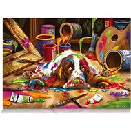 Star Puzzle Clumsy Painter 300 pieces - Jigsaw Puzzle