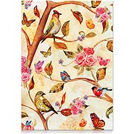 Star Puzzle Chattering in the branches 300 pieces - Jigsaw Puzzle