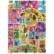 Cobble Hill Puzzle Doodlecats 1000 pieces - Jigsaw Puzzle