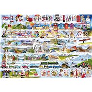 Gibsons Puzzle Cream teas and their classification 2000 pieces - Jigsaw Puzzle
