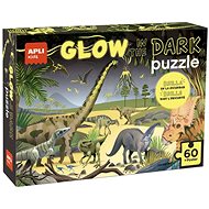 Apli Glow in the Dark Dinosaurs Puzzle - Jigsaw Puzzle