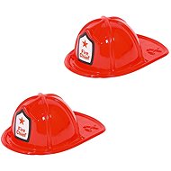 Folat Firefighter Helmet, Plastic, 2 pcs - Costume Accessory