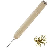 Modelcraft Nail Driver, brass nails 0,7 × 6 mm (100 pcs) - Model Making Accessories