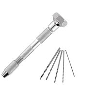 Modelcraft mini hand drill with 5 drill bits - Model Making Accessories