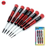 Modelcraft flat head screwdrivers (set of 6) - Model Making Accessories