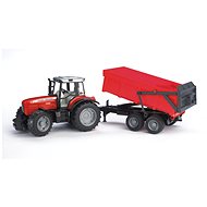 Bruder 02045 Massey Ferguson 7480 tractor with roller - Tractor
