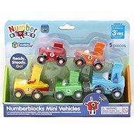 Learning Resources Sada mini vozidel Numberblocks - Toy Car Set