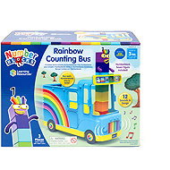 Learning Resources Duhový počítací autobus Numberblocks - Toy Car for Toddlers