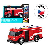 Made Car Firefighters, 1:24 with batteries - Toy Car