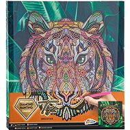 GRAFIX Tiger 30 × 30 cm - Diamond Painting