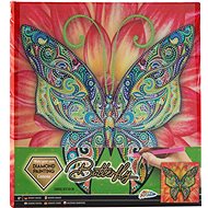 GRAFIX Butterfly on frame 30 × 30 cm - Diamond Painting