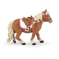 PAPO Shetland pony with saddle - Figure