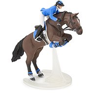 PAPO Jumping horse with rider - Figure