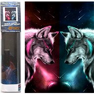 Norimpex Wolf's eye view 30 × 40 cm - Diamond Painting