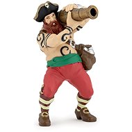 PAPO Pirate with cannon - Figure