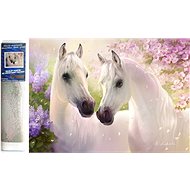 Norimpex Horses in Love 30 × 40 cm - Diamond Painting