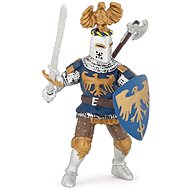 PAPO Knight with armorial helmet blue - Figure